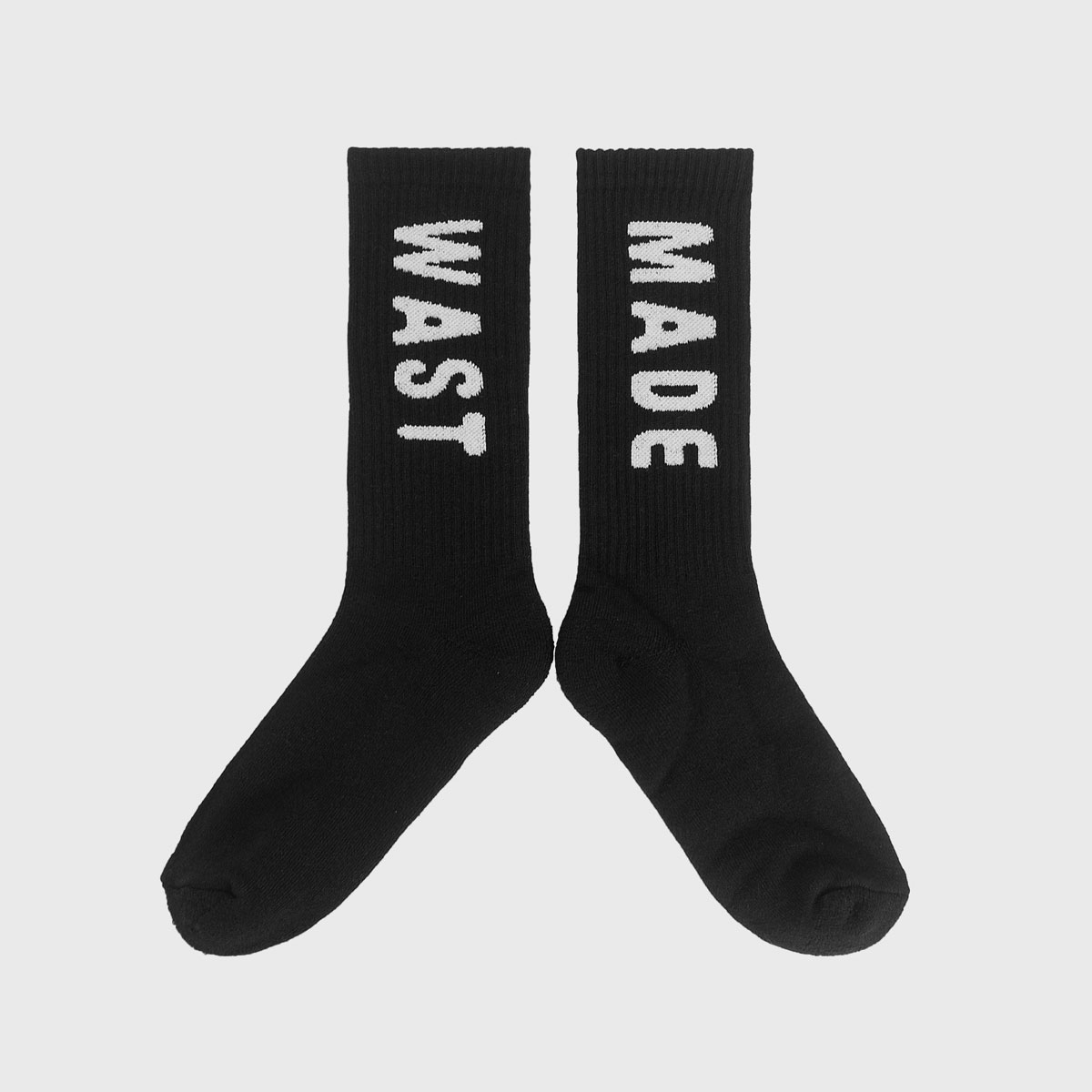 W-LOGO SOCKS (BLACK)